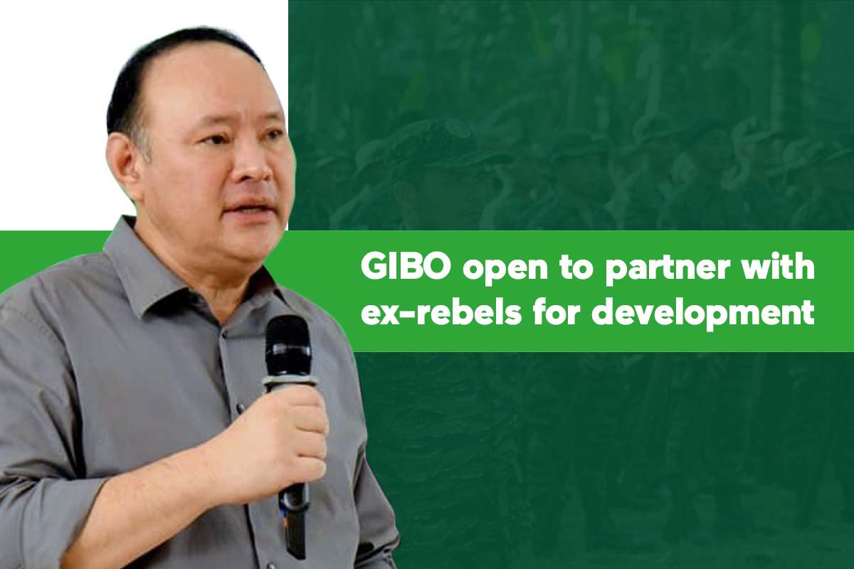 GIBO open to partner with ex-rebels for development