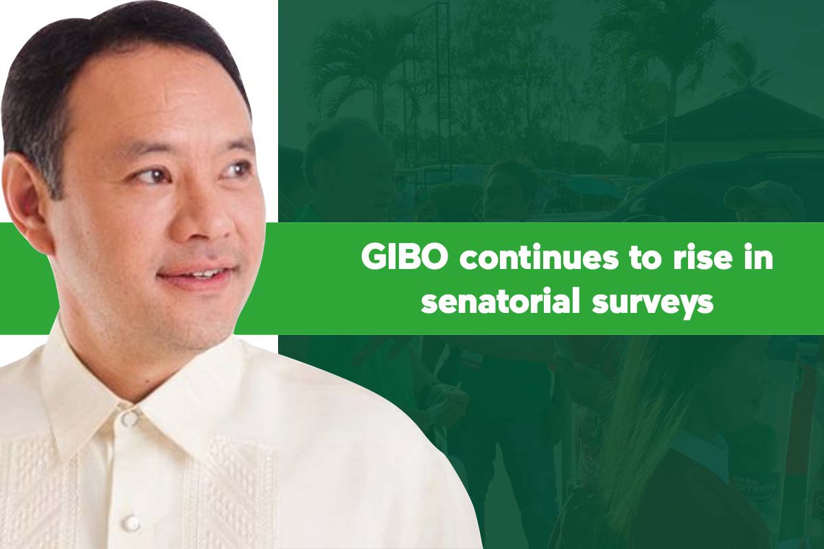GIBO continues to rise in senatorial surveys